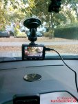 Fodsports DashCam Full HD Car Camera an der Windschutzscheibe